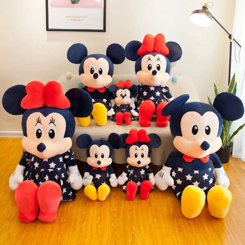 Disney Star Mickey Plüschtier Minnie Puppe Großes Paar Mickey Maus Spielt mit Kinderkissen Puppe Geschenke