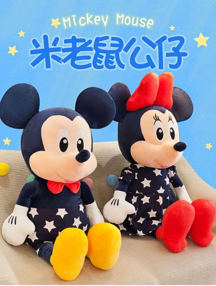 Disney Star Mickey Plüschtier Minnie Puppe Großes Paar Mickey Maus Spielt mit Kinderkissen Puppe Geschenke