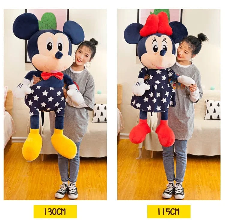 Disney Star Mickey Plüschtier Minnie Puppe Großes Paar Mickey Maus Spielt mit Kinderkissen Puppe Geschenke