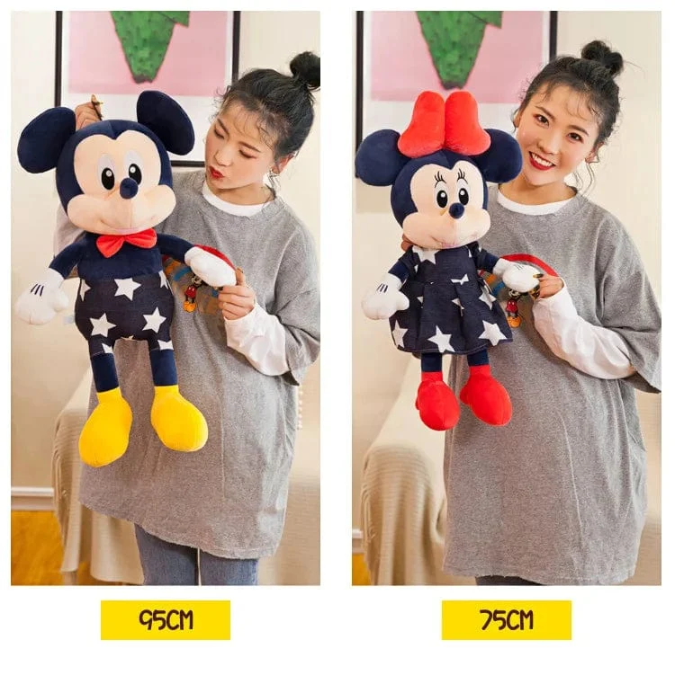 Disney Star Mickey Plüschtier Minnie Puppe Großes Paar Mickey Maus Spielt mit Kinderkissen Puppe Geschenke