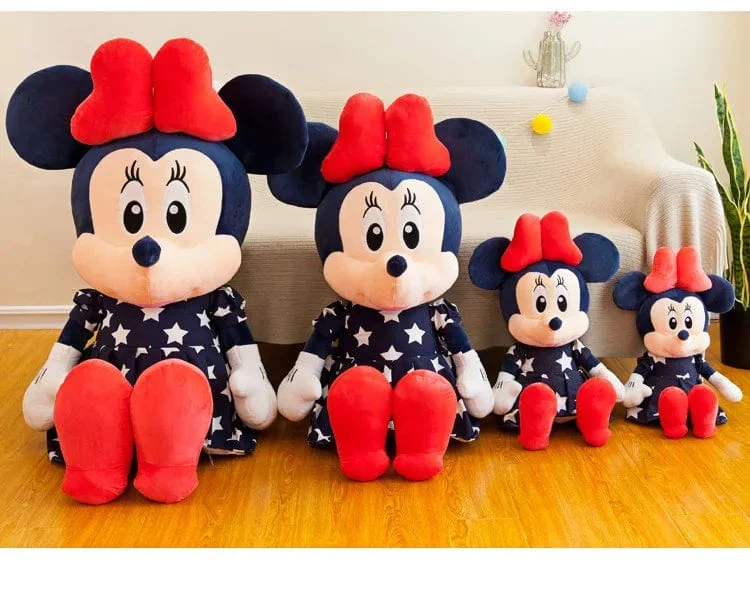 Disney Star Mickey Plüschtier Minnie Puppe Großes Paar Mickey Maus Spielt mit Kinderkissen Puppe Geschenke