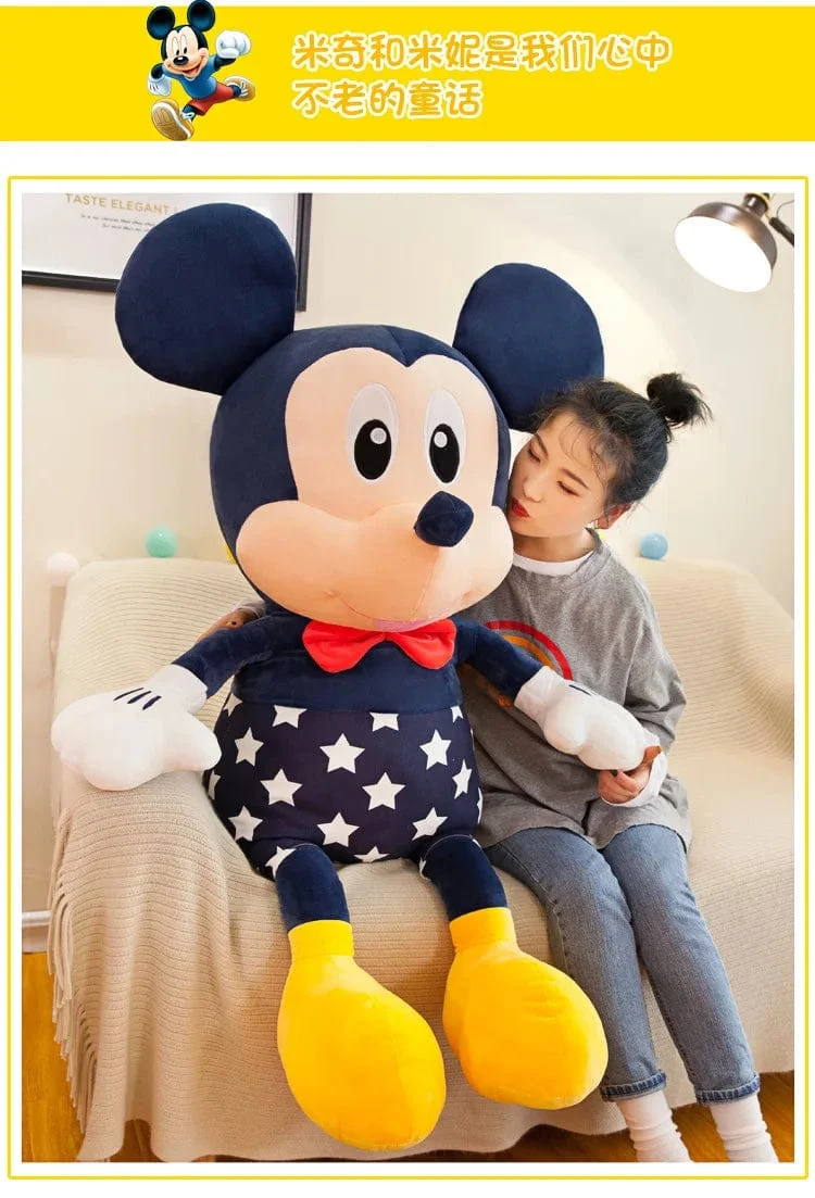 Disney Star Mickey Plüschtier Minnie Puppe Großes Paar Mickey Maus Spielt mit Kinderkissen Puppe Geschenke