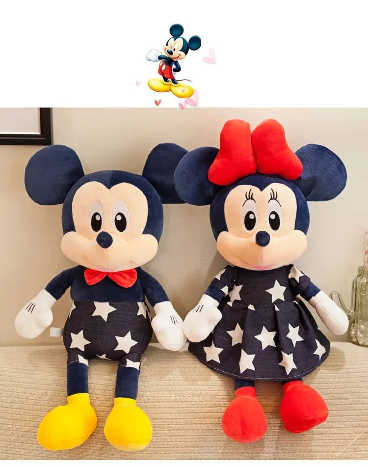 Disney Star Mickey Plüschtier Minnie Puppe Großes Paar Mickey Maus Spielt mit Kinderkissen Puppe Geschenke