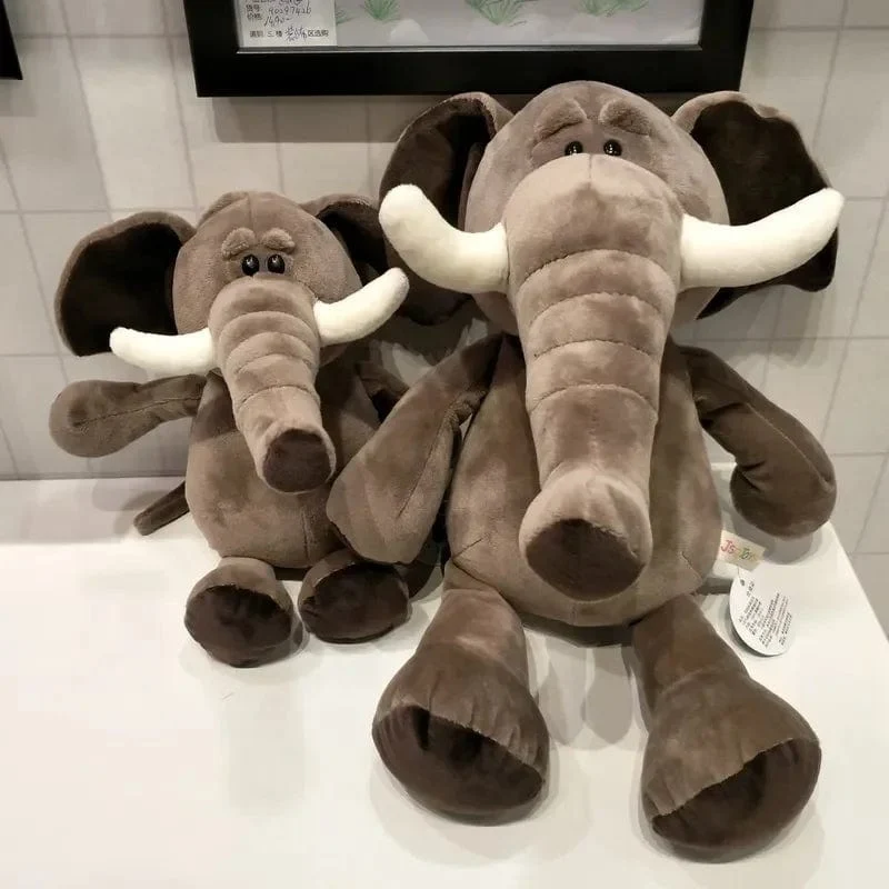25 cm Ausgestopfter lebensechter Löwe, Tiger, Elefant, Affe, Leopard, Giraffe, Waschbär, Puppe, Simulation, Waldtiere, Plüschtiere für Kinder, Geschenk
