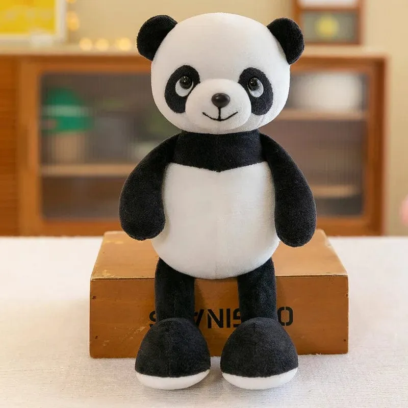 25 cm Ausgestopfter lebensechter Löwe, Tiger, Elefant, Affe, Leopard, Giraffe, Waschbär, Puppe, Simulation, Waldtiere, Plüschtiere für Kinder, Geschenk