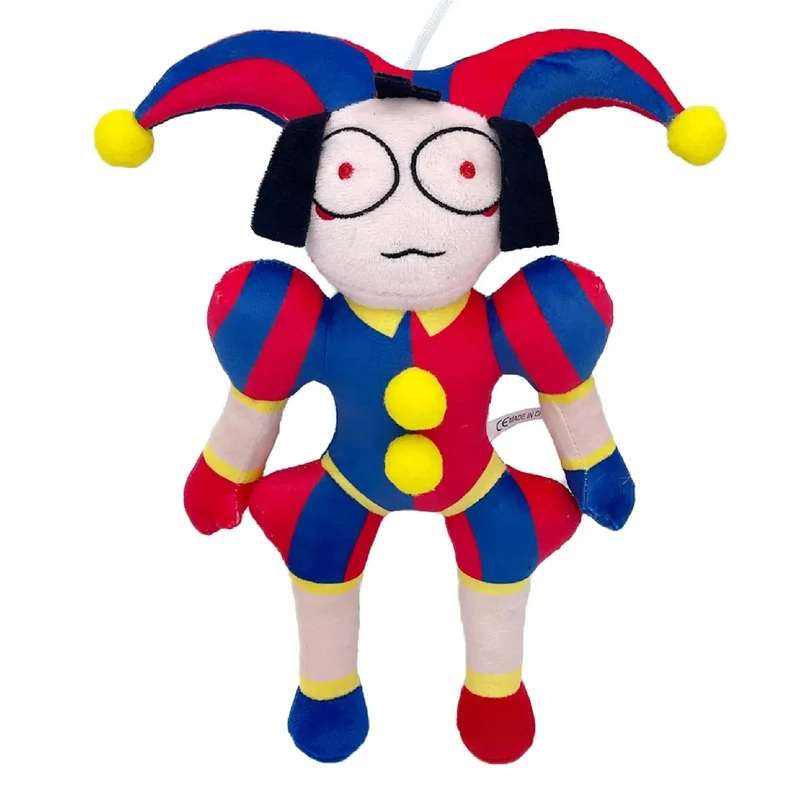 Der erstaunliche digitale Zirkus Pomni Jax Plüsch Cartoon Plüschtier Spielzeug Theater Kaninchen Puppe Stofftiere Kinder Weihnachten Kinder Geschenke