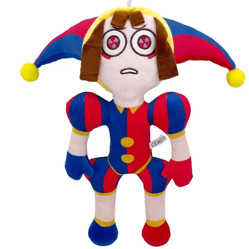 Der erstaunliche digitale Zirkus Pomni Jax Plüsch Cartoon Plüschtier Spielzeug Theater Kaninchen Puppe Stofftiere Kinder Weihnachten Kinder Geschenke