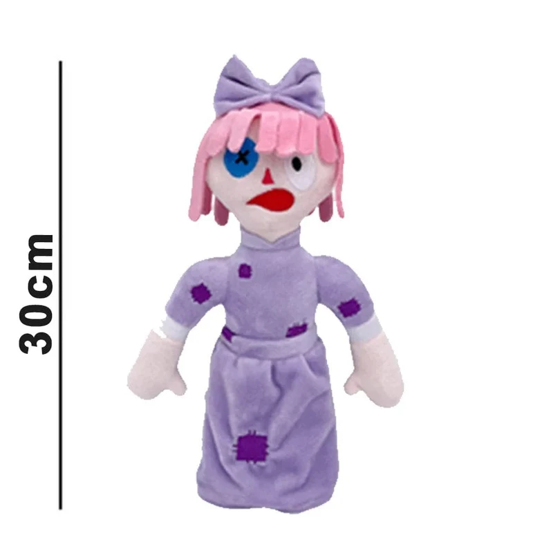 Der erstaunliche digitale Zirkus Pomni Jax Plüsch Cartoon Plüschtier Spielzeug Theater Kaninchen Puppe Stofftiere Kinder Weihnachten Kinder Geschenke