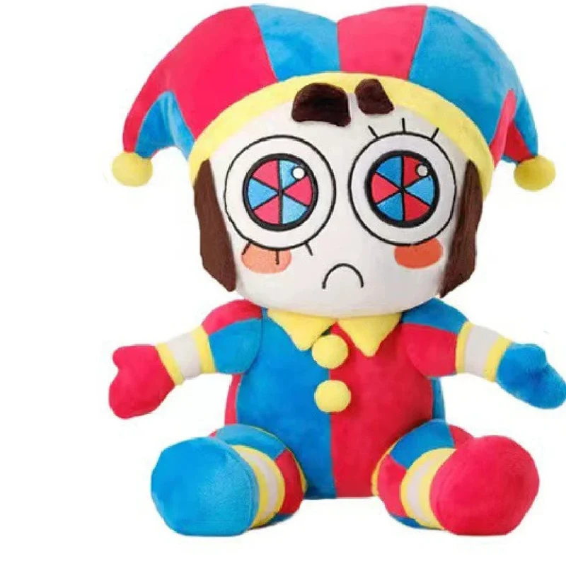 Der erstaunliche digitale Zirkus Pomni Jax Plüsch Cartoon Plüschtier Spielzeug Theater Kaninchen Puppe Stofftiere Kinder Weihnachten Kinder Geschenke