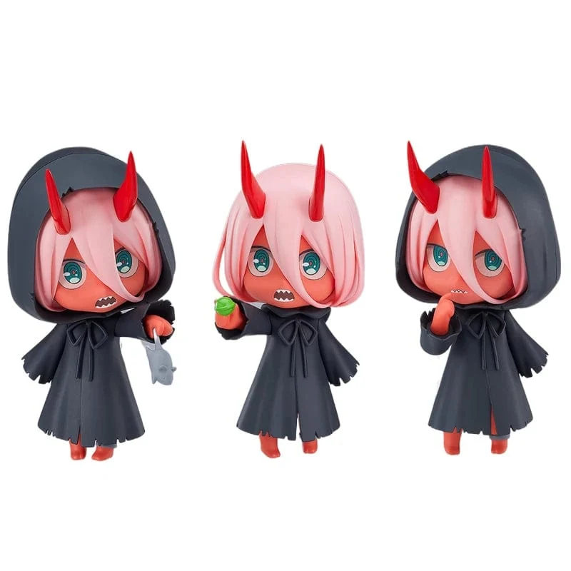 10 cm Amine-Figur Liebling in der FRANXX Q-Version Uniform Kampfuniform Puppen Spielzeug Geschenk Sammeln Boxed Ornamente PVC-Material