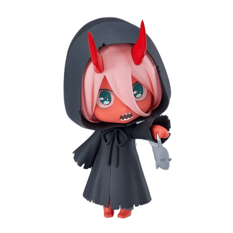 10 cm Amine-Figur Liebling in der FRANXX Q-Version Uniform Kampfuniform Puppen Spielzeug Geschenk Sammeln Boxed Ornamente PVC-Material