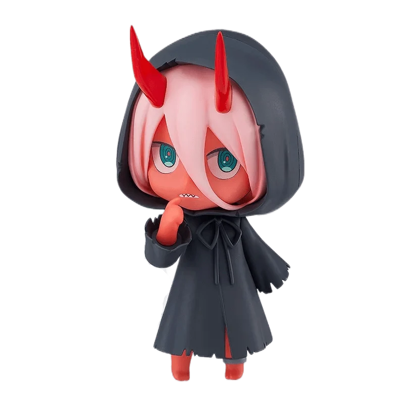 10 cm Amine-Figur Liebling in der FRANXX Q-Version Uniform Kampfuniform Puppen Spielzeug Geschenk Sammeln Boxed Ornamente PVC-Material