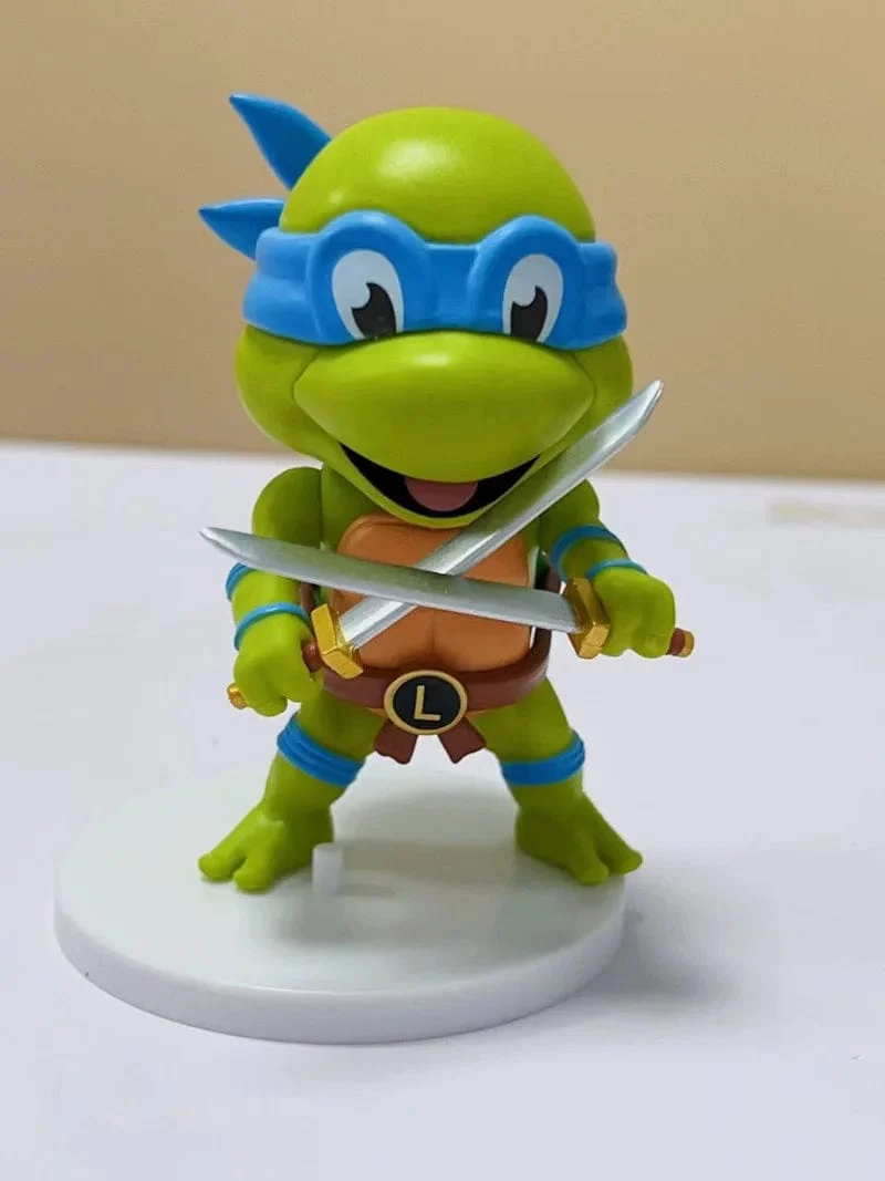 5 Teile/satz Teenage Mutant Ninja Turtles Q Version Figur 8-10cm Raphael Donatello Action Figur Comic Charakter Ornamente