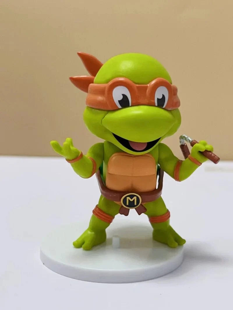 5 Teile/satz Teenage Mutant Ninja Turtles Q Version Figur 8-10cm Raphael Donatello Action Figur Comic Charakter Ornamente