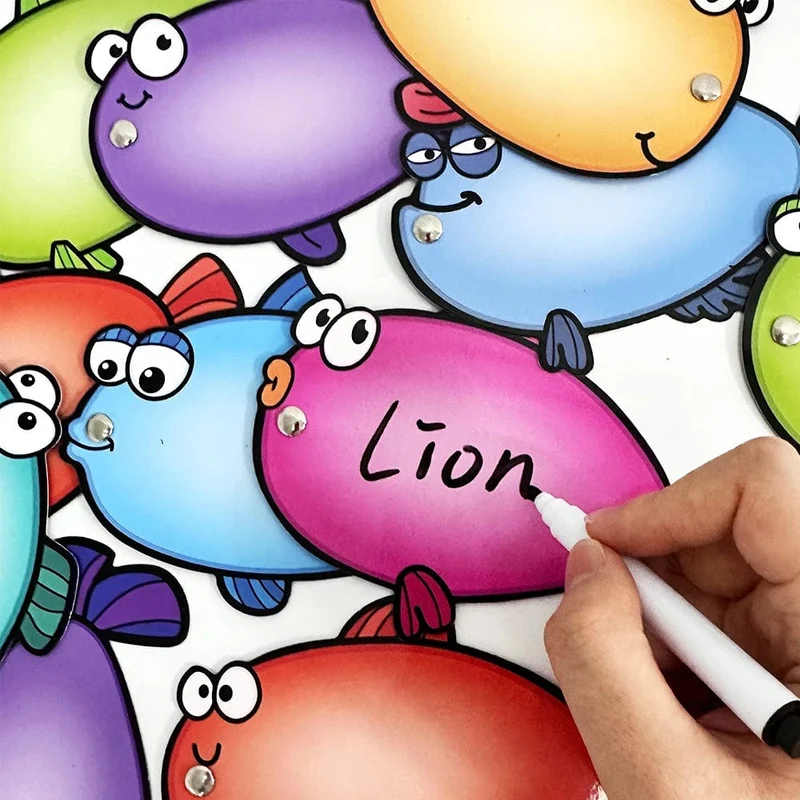 Trocken löschbare Karten, DIY-Lernspiel für den Kindergarten, Montessori-Spielzeug, Lehrmittel für die frühe Kindheit