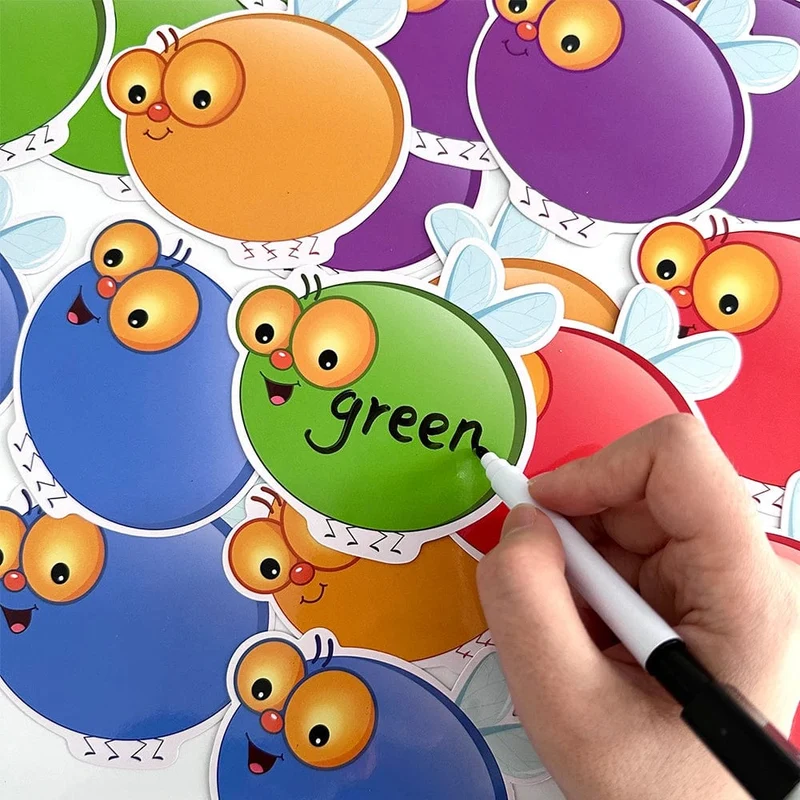 Trocken löschbare Karten, DIY-Lernspiel für den Kindergarten, Montessori-Spielzeug, Lehrmittel für die frühe Kindheit