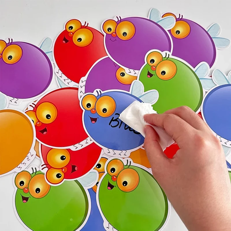 Trocken löschbare Karten, DIY-Lernspiel für den Kindergarten, Montessori-Spielzeug, Lehrmittel für die frühe Kindheit