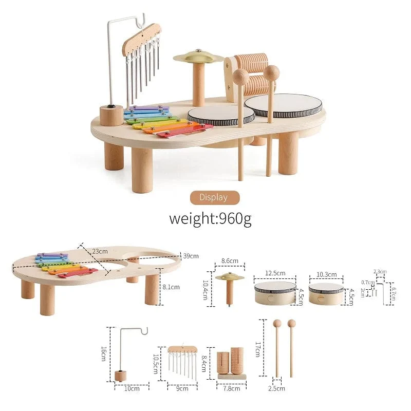 Montessori Baby-Regenstab, Regenbogen-Sanduhr, Regen, Musik, Rassel, Baby-Lernspielzeug, buntes Montessori-Sensorik-Spielzeug für Kinder