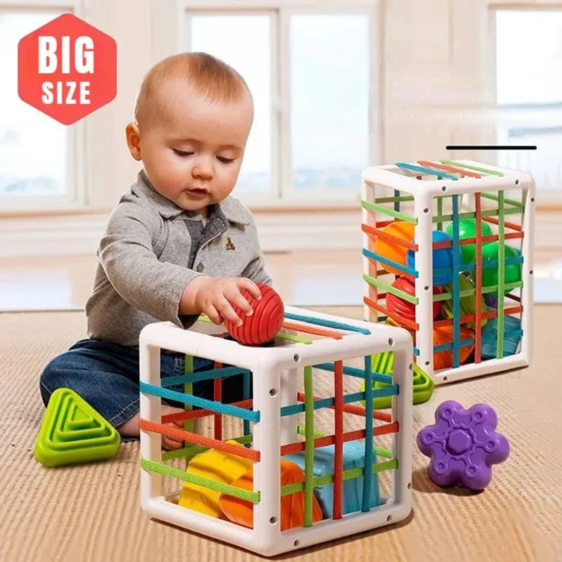 Bunte Formblöcke Sortierspiel Baby Montessori Lernen Lernspielzeug Für Kinder Bebe Geburt 0 12 Monate Geschenk Juguetes