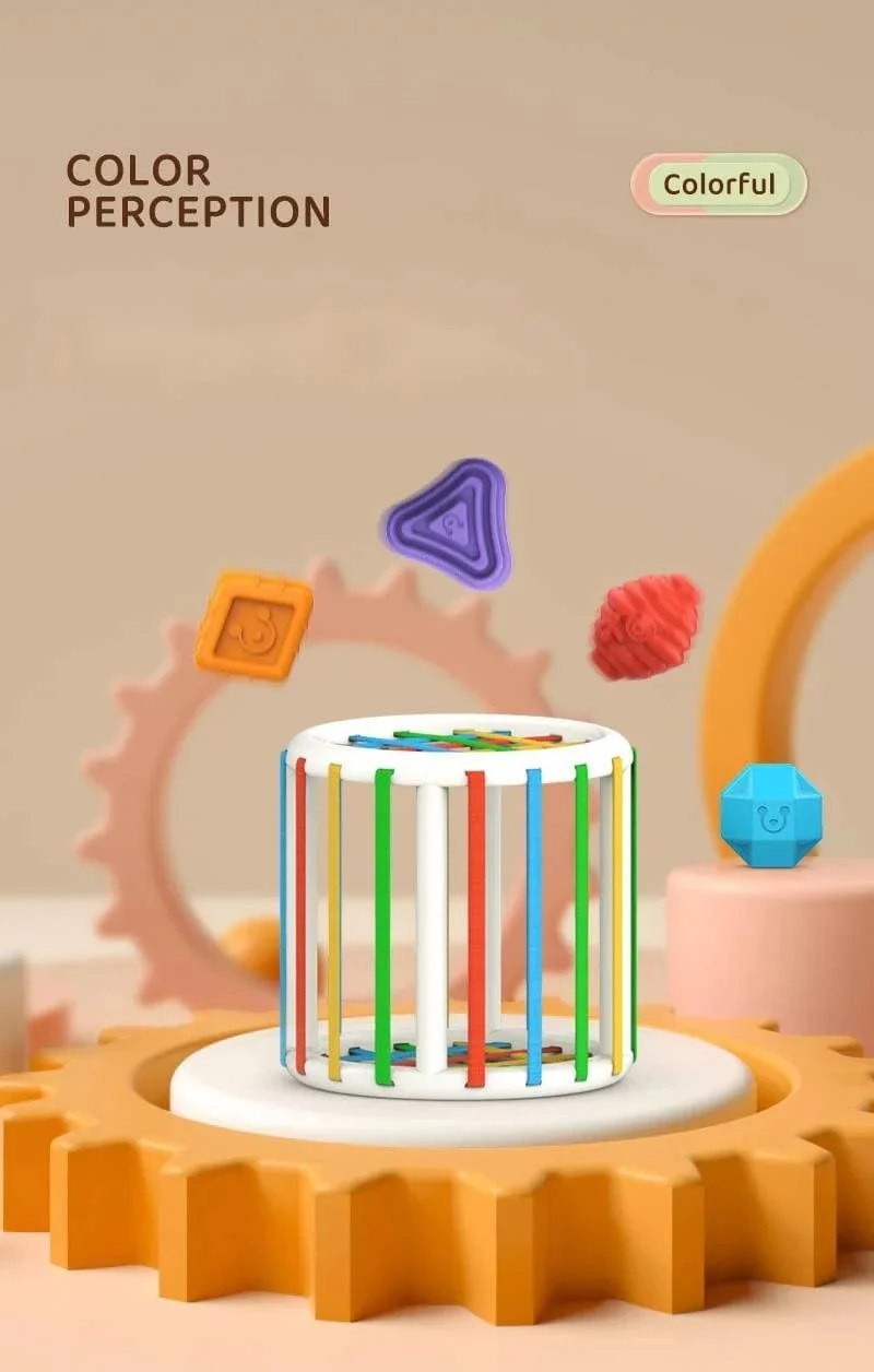 Bunte Formblöcke Sortierspiel Baby Montessori Lernen Lernspielzeug Für Kinder Bebe Geburt 0 12 Monate Geschenk Juguetes