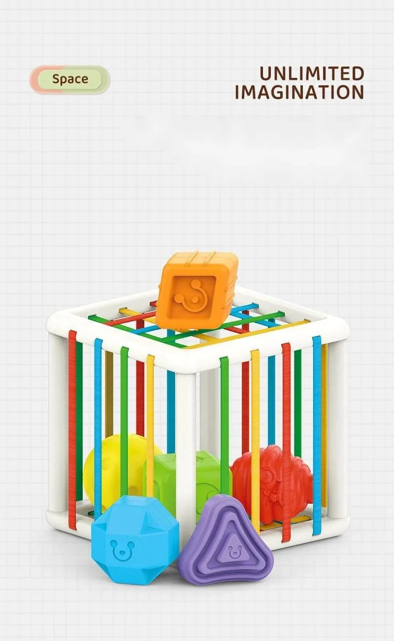 Bunte Formblöcke Sortierspiel Baby Montessori Lernen Lernspielzeug Für Kinder Bebe Geburt 0 12 Monate Geschenk Juguetes