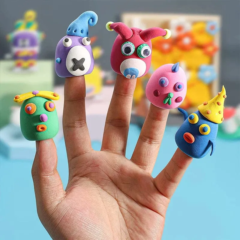 Superleichter Ton in 36 Farben, lufttrocknender Polymer-Modellierton mit 3 Werkzeugen, weicher, kreativer, pädagogischer Schleim, DIY-Spielzeug für Kinder, Geschenke