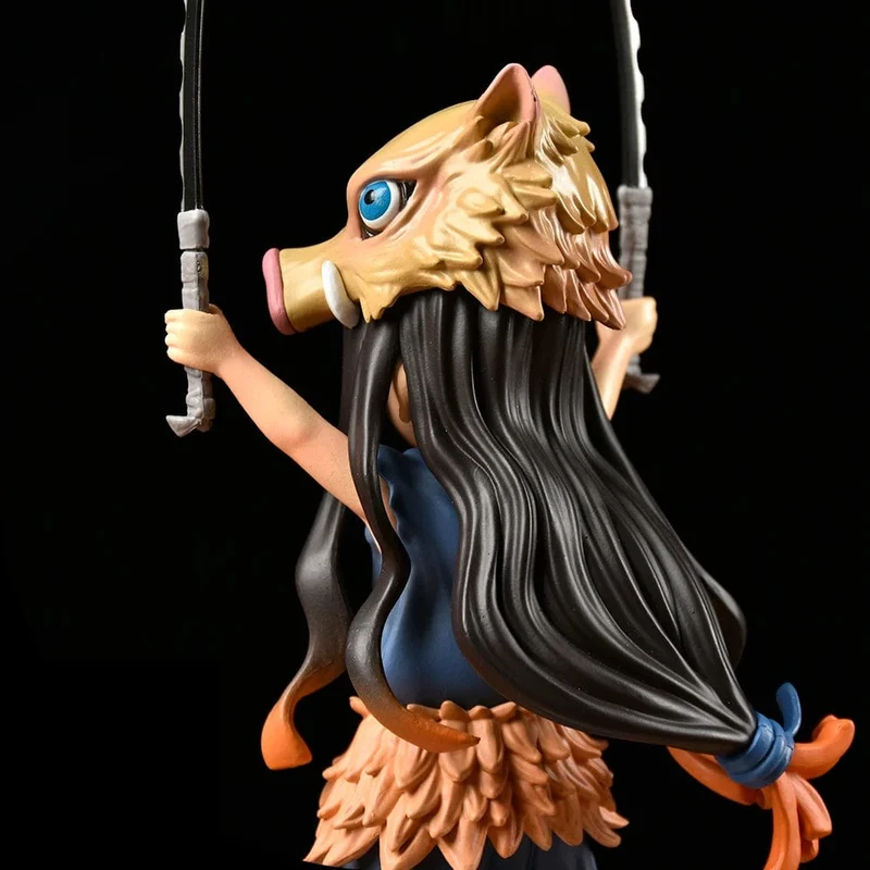 Demon Slayer Anime Figur Kimetsu No Yaiba 19CM Schweinekopf Kamado Nezuko Figur Manga PVC Modell Cartoon Puppe Kinder Kinder