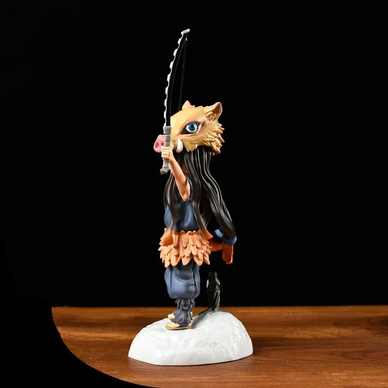 Demon Slayer Anime Figur Kimetsu No Yaiba 19CM Schweinekopf Kamado Nezuko Figur Manga PVC Modell Cartoon Puppe Kinder Kinder
