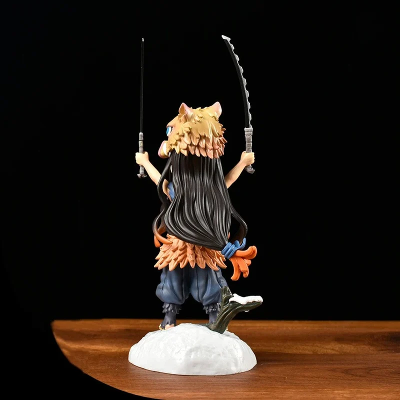 Demon Slayer Anime Figur Kimetsu No Yaiba 19CM Schweinekopf Kamado Nezuko Figur Manga PVC Modell Cartoon Puppe Kinder Kinder