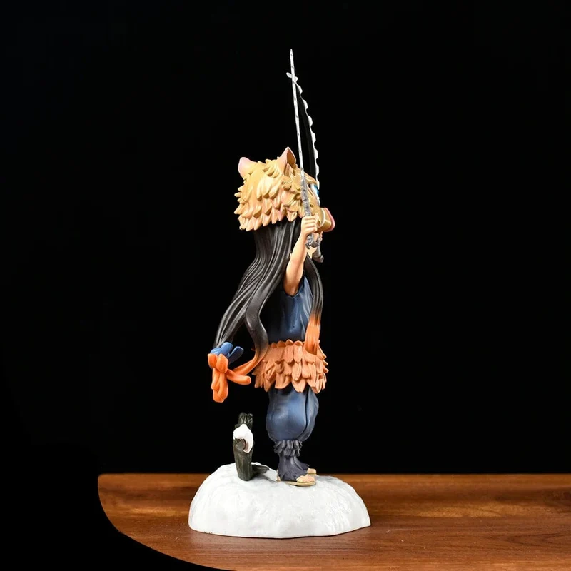 Demon Slayer Anime Figur Kimetsu No Yaiba 19CM Schweinekopf Kamado Nezuko Figur Manga PVC Modell Cartoon Puppe Kinder Kinder