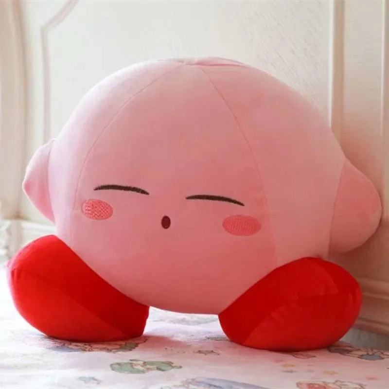 Neues Kirby-Kissen, Cartoon-Plüschpuppe, Stofftier, Peripheriegerät, Geburtstagsgeschenk für Kinder, Zuhause, Stofftier, Plüschspielzeug