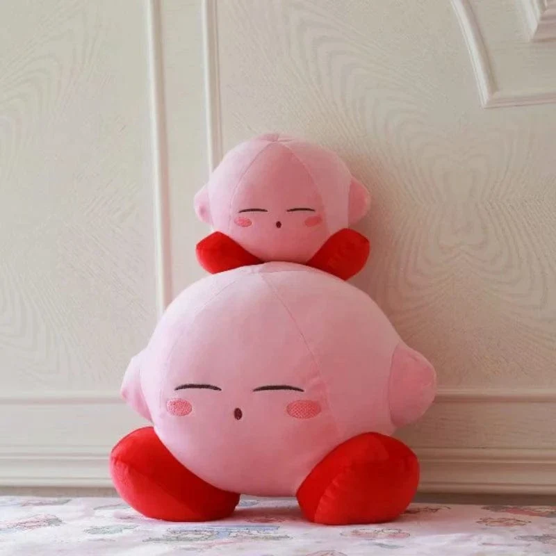 Neues Kirby-Kissen, Cartoon-Plüschpuppe, Stofftier, Peripheriegerät, Geburtstagsgeschenk für Kinder, Zuhause, Stofftier, Plüschspielzeug