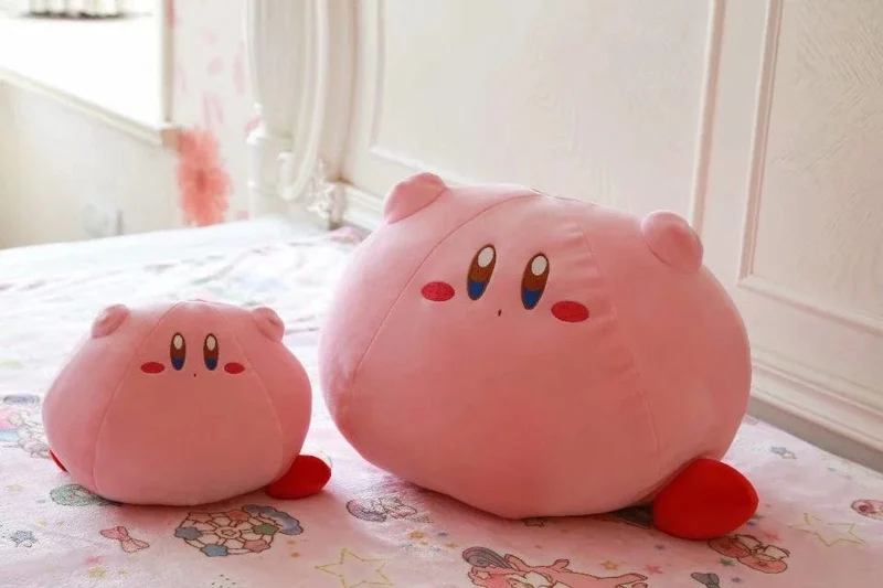 Neues Kirby-Kissen, Cartoon-Plüschpuppe, Stofftier, Peripheriegerät, Geburtstagsgeschenk für Kinder, Zuhause, Stofftier, Plüschspielzeug