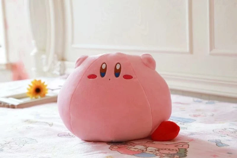 Neues Kirby-Kissen, Cartoon-Plüschpuppe, Stofftier, Peripheriegerät, Geburtstagsgeschenk für Kinder, Zuhause, Stofftier, Plüschspielzeug