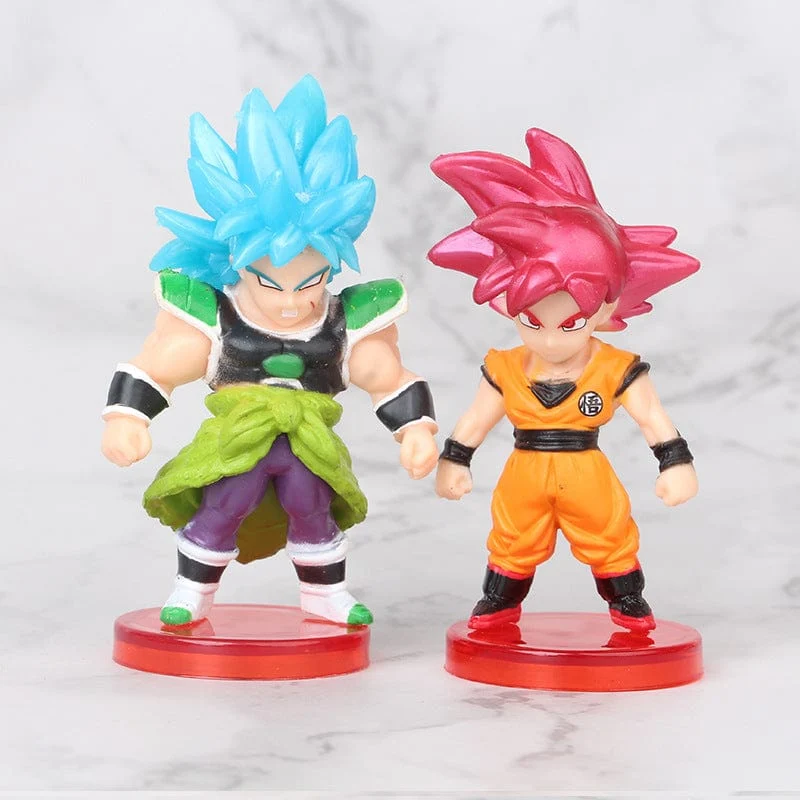 8-21-teiliges Dragon Ball Z-Set, Super Son Goku, Vegeta, Broly Buu, Actionfigur, Anime-Figuren, Ultra Instinct, Modell, Geschenk, Spielzeug