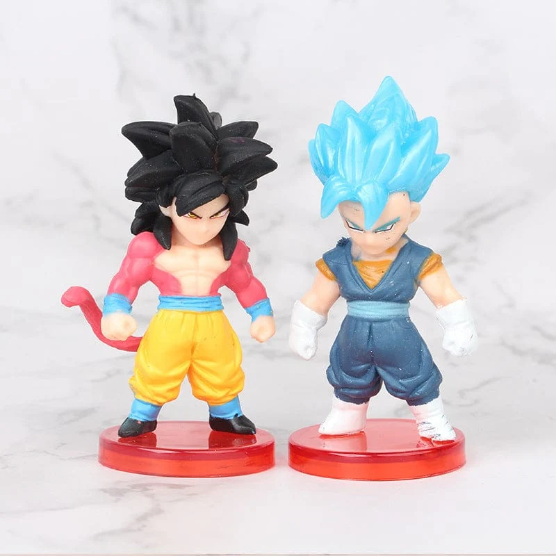 8-21-teiliges Dragon Ball Z-Set, Super Son Goku, Vegeta, Broly Buu, Actionfigur, Anime-Figuren, Ultra Instinct, Modell, Geschenk, Spielzeug