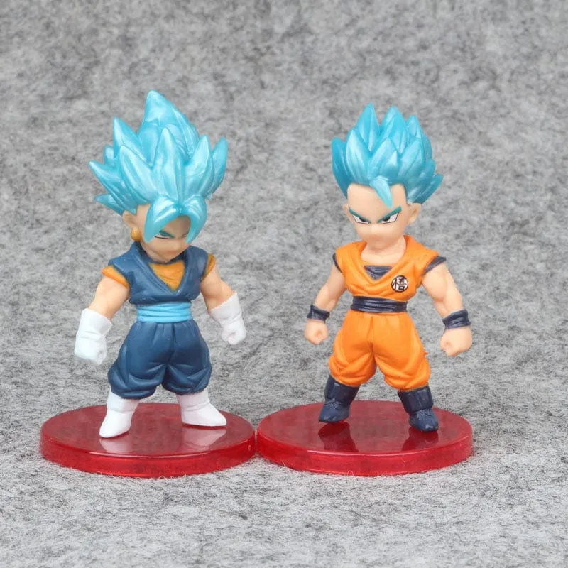 8-21-teiliges Dragon Ball Z-Set, Super Son Goku, Vegeta, Broly Buu, Actionfigur, Anime-Figuren, Ultra Instinct, Modell, Geschenk, Spielzeug