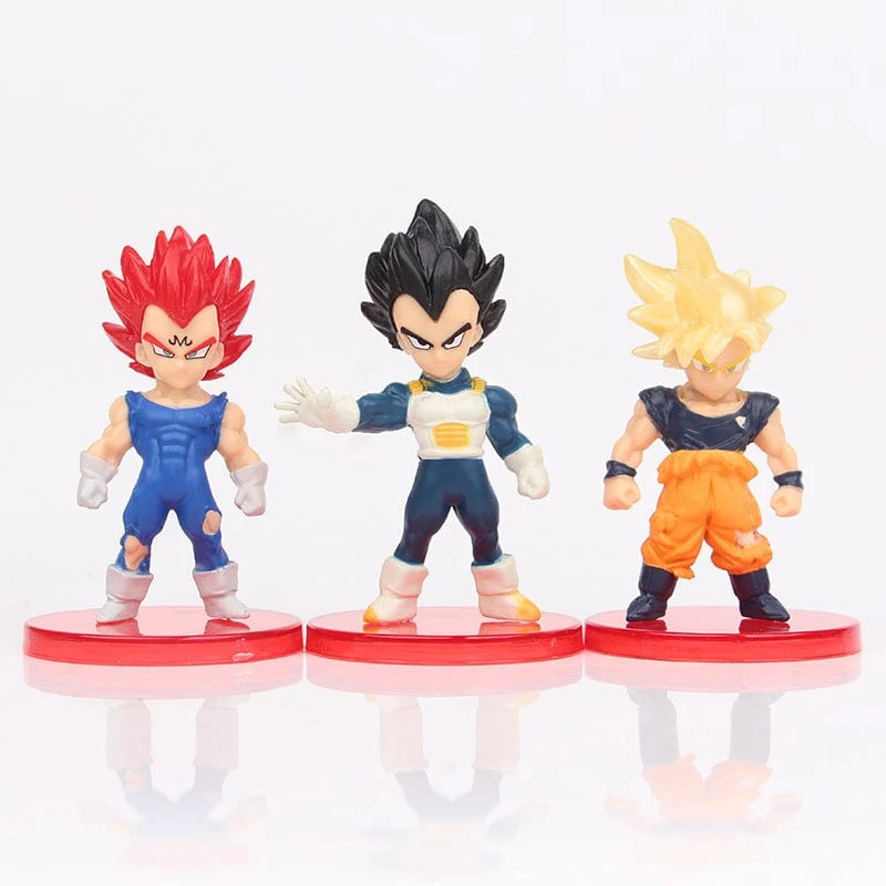 8-21-teiliges Dragon Ball Z-Set, Super Son Goku, Vegeta, Broly Buu, Actionfigur, Anime-Figuren, Ultra Instinct, Modell, Geschenk, Spielzeug