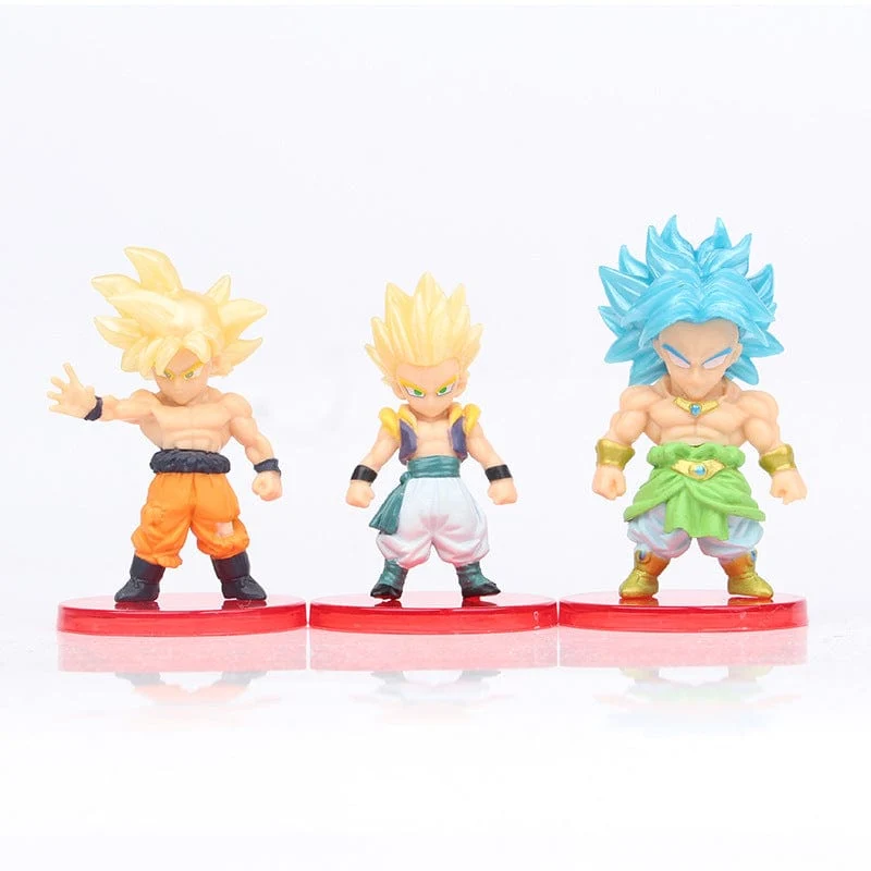 8-21-teiliges Dragon Ball Z-Set, Super Son Goku, Vegeta, Broly Buu, Actionfigur, Anime-Figuren, Ultra Instinct, Modell, Geschenk, Spielzeug