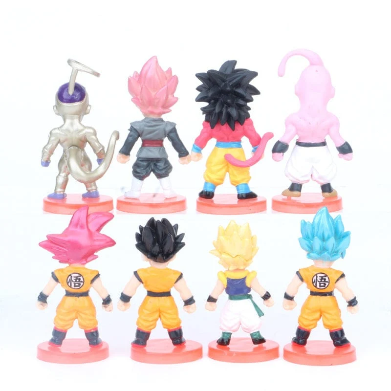 8-21-teiliges Dragon Ball Z-Set, Super Son Goku, Vegeta, Broly Buu, Actionfigur, Anime-Figuren, Ultra Instinct, Modell, Geschenk, Spielzeug