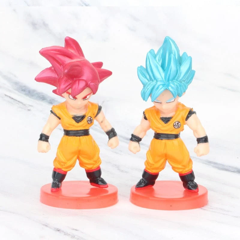 8-21-teiliges Dragon Ball Z-Set, Super Son Goku, Vegeta, Broly Buu, Actionfigur, Anime-Figuren, Ultra Instinct, Modell, Geschenk, Spielzeug