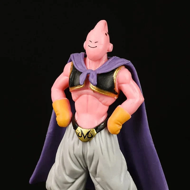 Zufällig 1 Stück Dragon Ball Z Anime Figur Majin Buu Fat Buu Actionfiguren Puppensammlung PVC Modell Spielzeug für Kinder Erwachsene Geschenke