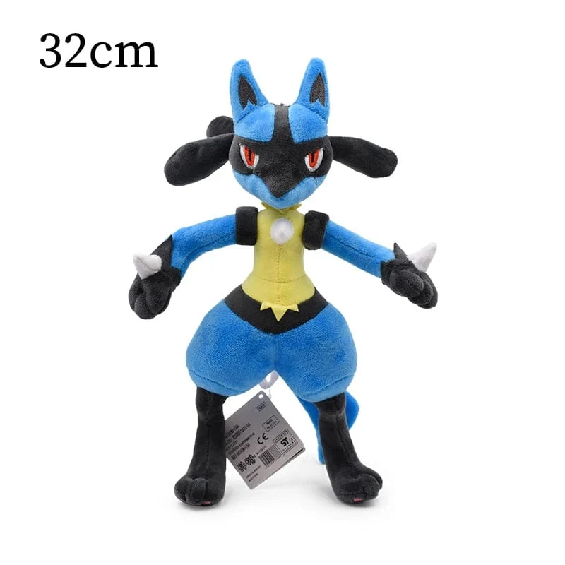 Pokemon Plüsch Charizard X Eevee Vaporeon Espeon Nachtara Lycanroc Lucario Sudowoodo Snor Rayquaza Gyarados Stofftiere für Kinder