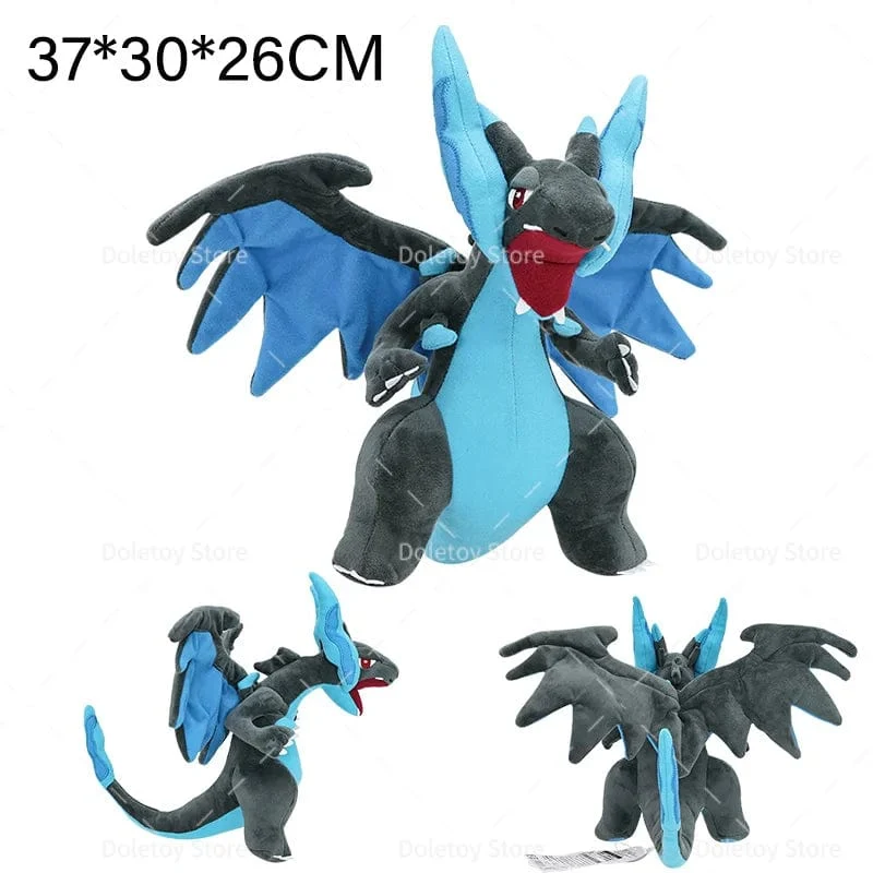 Pokemon Plüsch Charizard X Eevee Vaporeon Espeon Nachtara Lycanroc Lucario Sudowoodo Snor Rayquaza Gyarados Stofftiere für Kinder