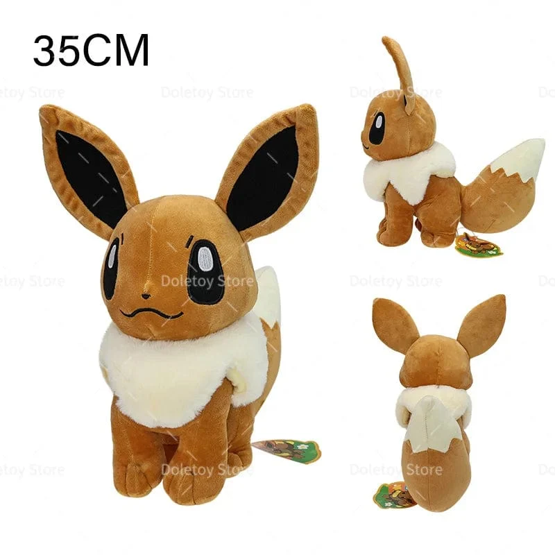Pokemon Plüsch Charizard X Eevee Vaporeon Espeon Nachtara Lycanroc Lucario Sudowoodo Snor Rayquaza Gyarados Stofftiere für Kinder