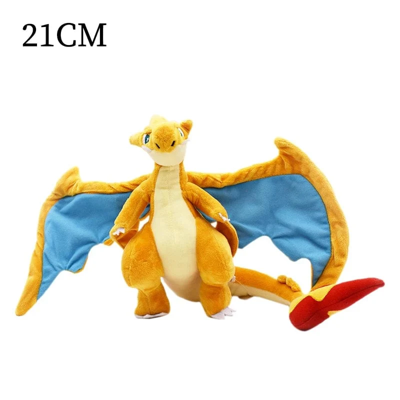 Pokemon Plüsch Charizard X Eevee Vaporeon Espeon Nachtara Lycanroc Lucario Sudowoodo Snor Rayquaza Gyarados Stofftiere für Kinder
