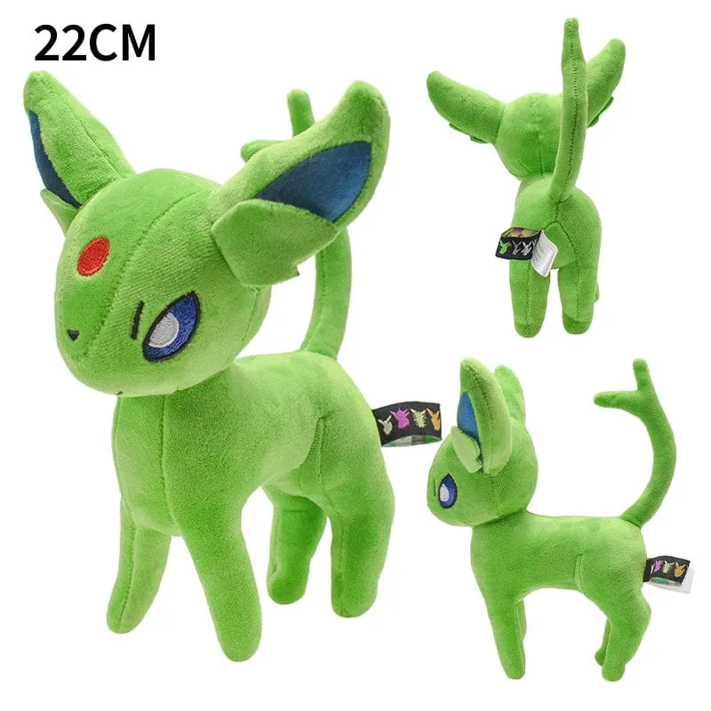 Pokemon Plüsch Charizard X Eevee Vaporeon Espeon Nachtara Lycanroc Lucario Sudowoodo Snor Rayquaza Gyarados Stofftiere für Kinder