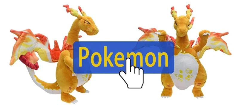 Pokemon Plüsch Charizard X Eevee Vaporeon Espeon Nachtara Lycanroc Lucario Sudowoodo Snor Rayquaza Gyarados Stofftiere für Kinder