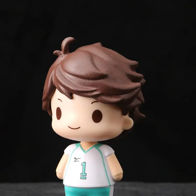 8 teile/satz Haikyuus Action Figure Spielzeug Q version Kenma Kozume Shoyo Hinata Kotaru Bokuto Yu Nishinoya Volleyball Modell Puppen
