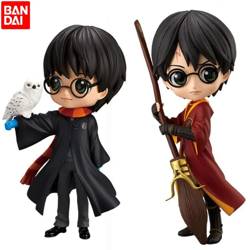 Harry Potter Q Posket Serie Version Rolle Draco Malfoy Hermine Actionfigur Anime Sammelpuppen für Kinder Weihnachtsspielzeug